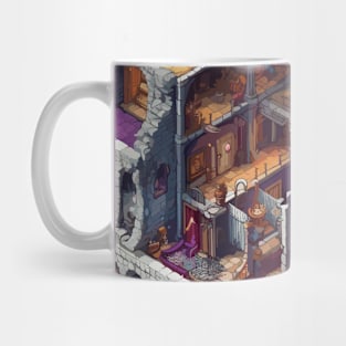 Isometric dungeons Mug